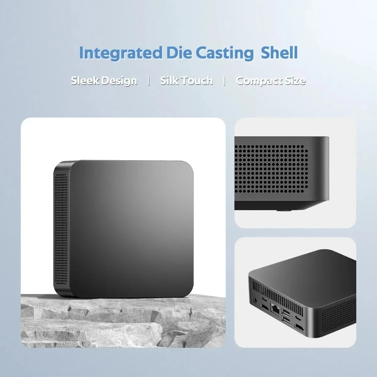 Windows 11 Pro Intel Core i9 8950HK Mini PC 16GB DDR4 1TB SSD PC Gamer ordinateur double WIFI 6 BT5.2 4K HD Mini PC de jeu de bureau