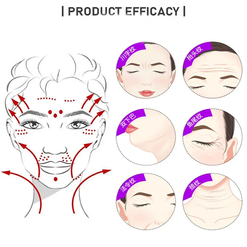 2.5CM * 5M bandes de visage anti-rides bandes de Lifting du visage bande de levage du visage outils de beauté LBHL09