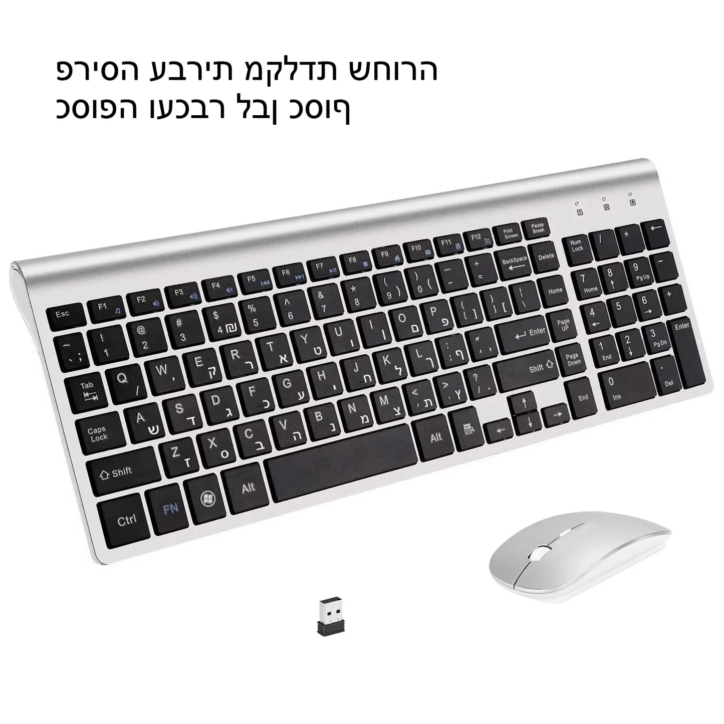 Clavier et souris sans fil ultra-mince Chlor102 prédire, à faible bruit, pour Mac Pc P1 XP/7/10 TV Box