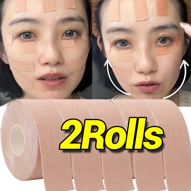 Bande élastique de Lifting du visage, ligne en V, Bandage de levage des yeux, respirant, réduit les rides du visage, Supports, outil de soins de la peau du visage