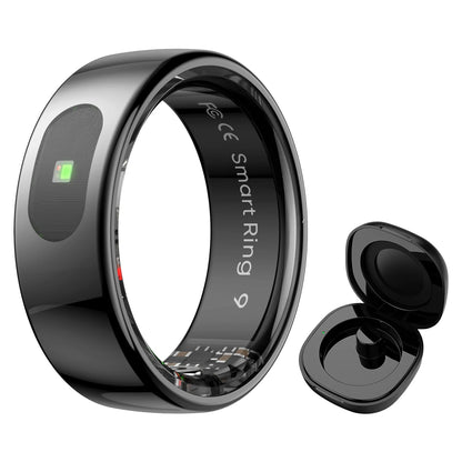 R08 anneau intelligent pour hommes femmes fonction de contrôle tactile moniteur de santé IP68 5ATM étanche mesure de la température de la peau anneau intelligent nouveau