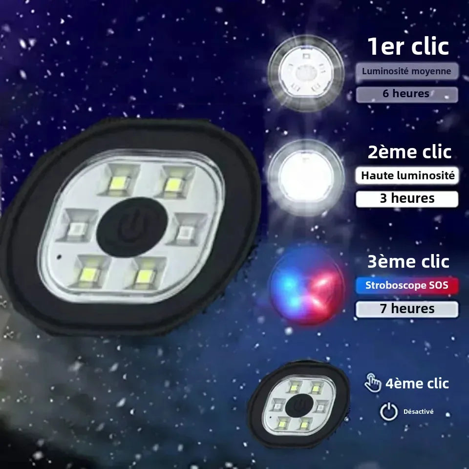 Bonnet chaud mains libres Bluetooth 5.0, chapeau LED, casque stéréo sans fil, lecteur de musique avec Support de micro, batterie Rechargeable à gradation