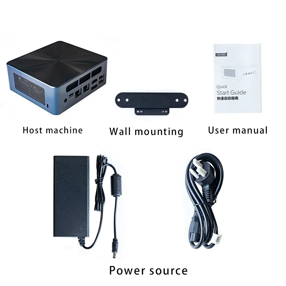 SZBOX S78 Ryzen 7 7840HS/8845HS MINI PC Windows 11 Pro DDR5 5600Mhz PCIe4.0 Nvme SSD WIFI6 BT5.2 Mini ordinateur de joueur