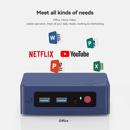 Beelink Mini S13 Intel Twin Lake N150 S12 Pro N100 16G 500G Windows 11 Mini S 11th N5095 DDR4 8GB 128GB ordinateur de bureau N95