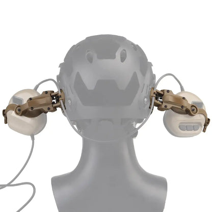 EARMOR – cache-oreilles de tir M32 SE et casque tactique M51 PTT, réduction du bruit, avec adaptateur de Rail ARC pour casque, adapté à la chasse
