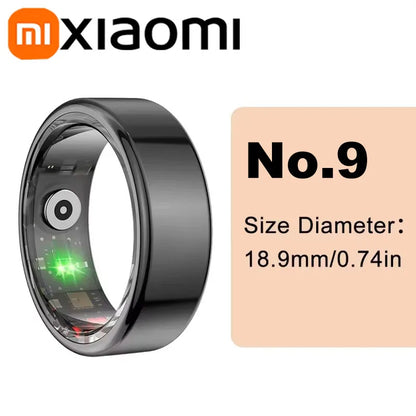 Xiaomi-Anneau intelligent Bluetooth pour hommes et femmes, surveillance de la santé, oxygène sanguin, sommeil, fréquence cardiaque, modes Liban tisports, étanche IP68 et 5iko, nouveau
