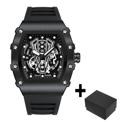 Montre-bracelet à quartz étanche pour homme, montres à cadran noir, date automatique, horloge murale, modules à la mode, marque de luxe, livraison directe