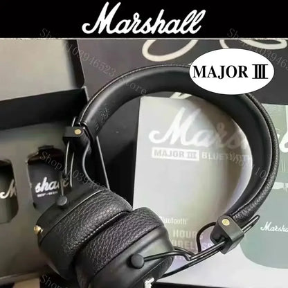 Marshall Major III 3 casque sans fil/filaire avec micro écouteurs de jeu basses profondes pliant sport Rock musique Bluetooth casque