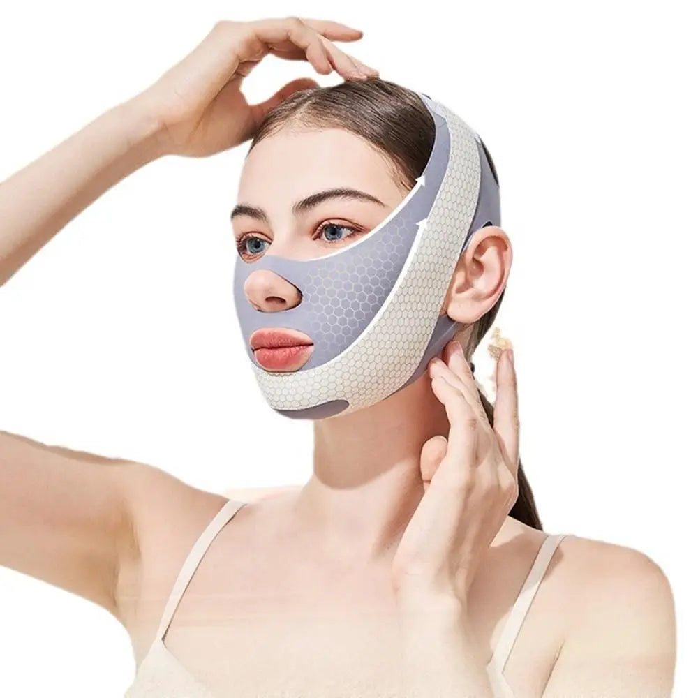 Masque de raffermissement du visage, bandage fin, ligne en V, lifting du visage, double ruisseau, déformations qualifiée ales, masseur facial anti-affaissement, soins de la peau