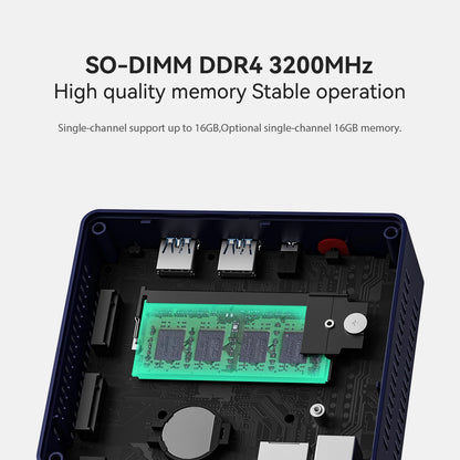 Beelink Mini S13 Intel Twin Lake N150 S12 Pro N100 16G 500G Windows 11 Mini S 11th N5095 DDR4 8GB 128GB ordinateur de bureau N95