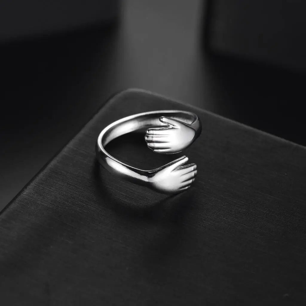Bagues à main réglables pour femmes, amour romantique, amour créatif pour toujours, matiques ouvertes, bijoux exquis, cadeau de fête