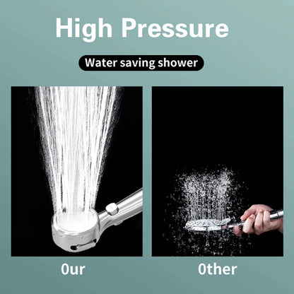 Samodra affichage du température Douchekop portable Geen Opladen véritableiste Badkamer Hoge Druk Waterbesparende 4 Modes Douchekop
